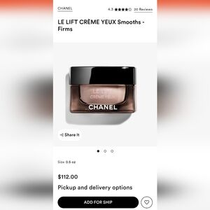 CHANEL Le Lift Crème Yeux